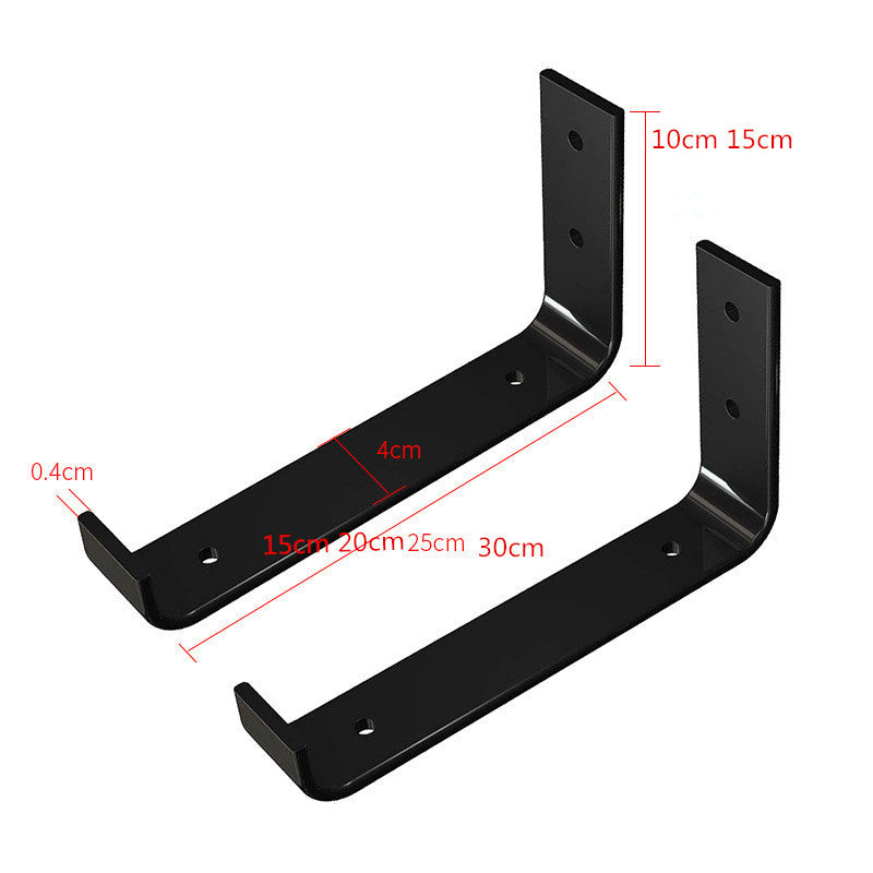 Shelf on Iron Wall Bearing Support Shelf